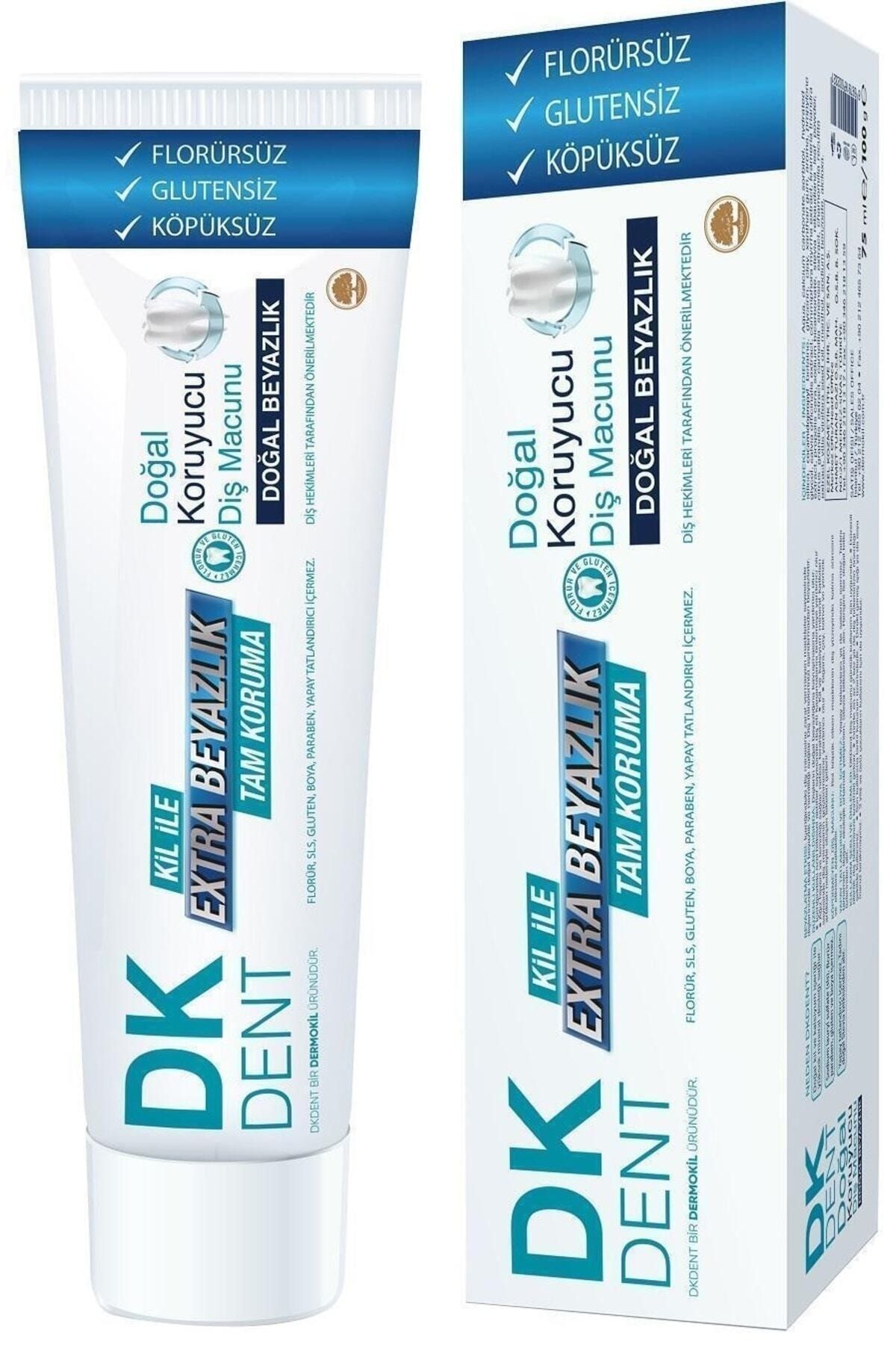 DK DENT DİŞ MACUNU DOĞAL KORUMA BEYAZLIK 75ML