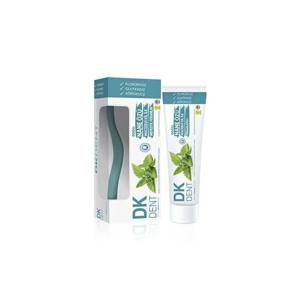 DK DENT DİŞ MACUNU NANE 75ML+FIRÇA HEDİYELİ