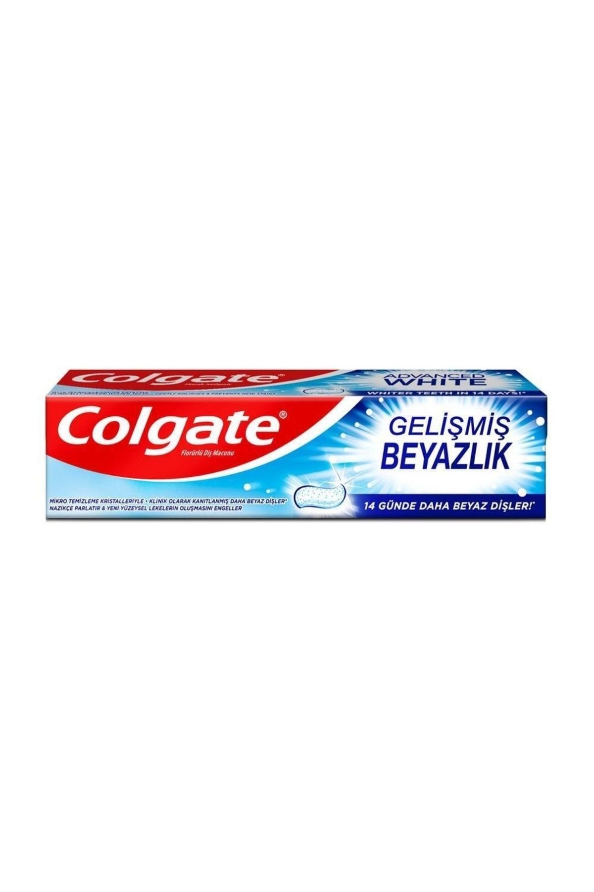COLGATE GELİŞMİŞ BEYAZLIK DİŞ MACUNU 50 ML