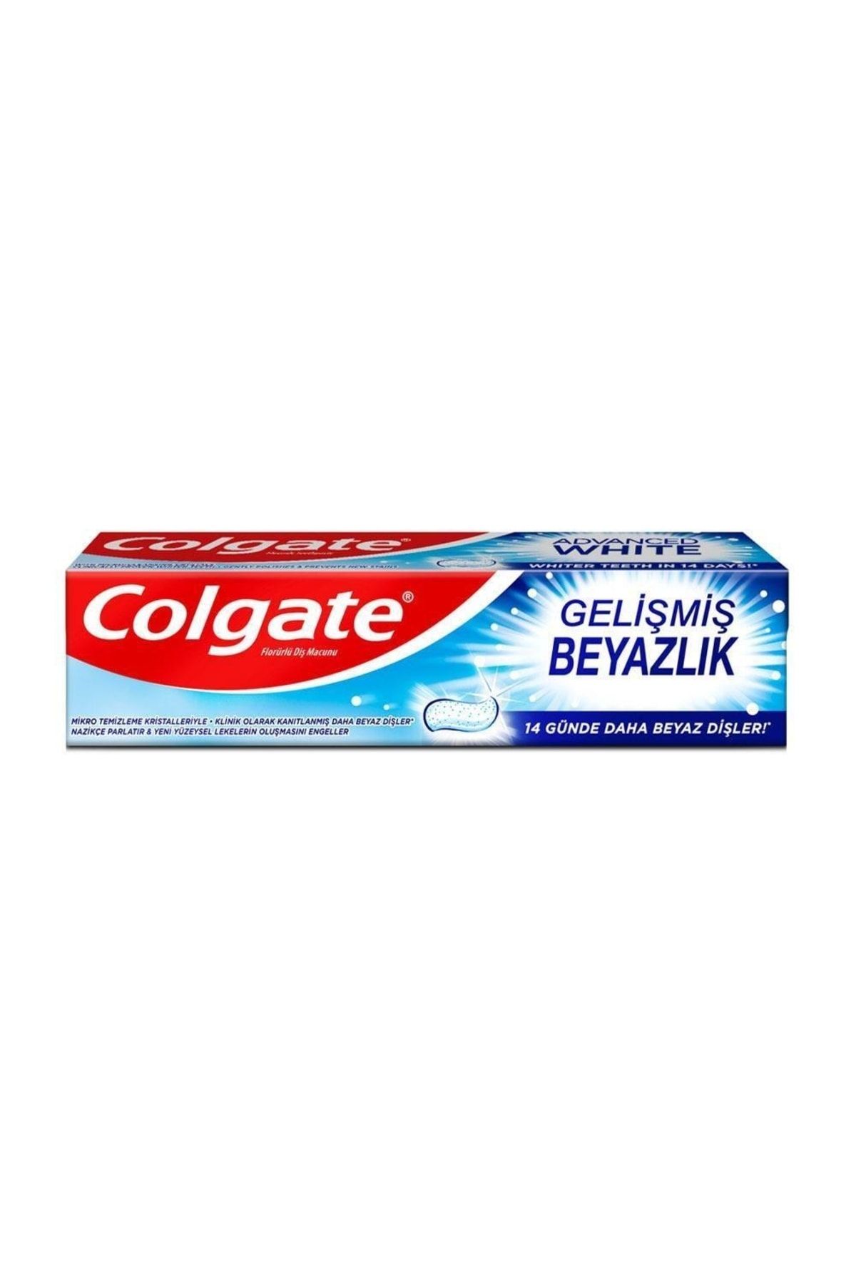 COLGATE GELİŞMİŞ BEYAZLIK DİŞ MACUNU 50 ML