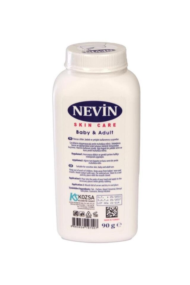 NEVİN NEM ÖNLEYİCİ PUDRA 90GR