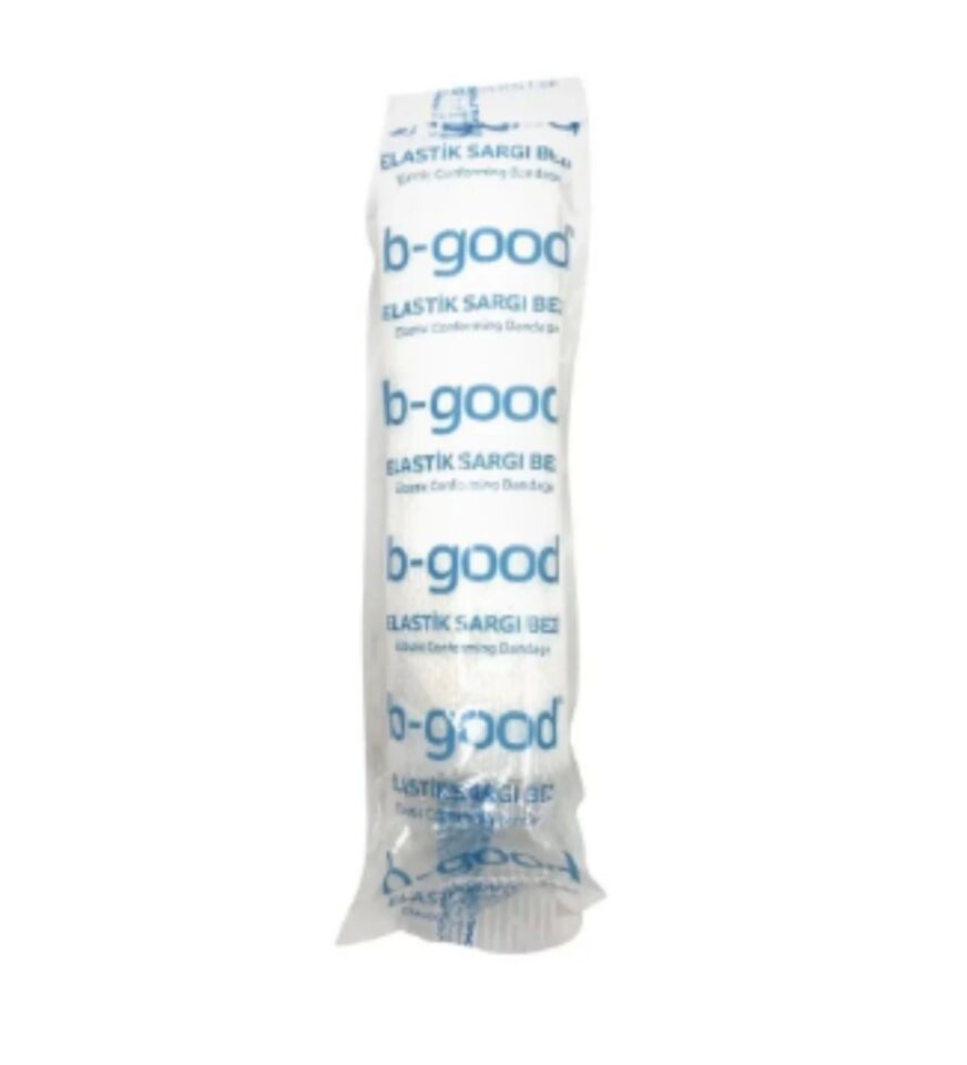 B-GOOD ELASTİK SARGI BEZİ 10CM X 2M TEKLİ