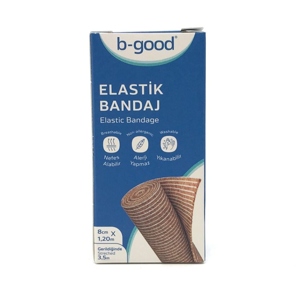 B-GOOD ELASTİK BANDAJ 8 CM X 3,5 M
