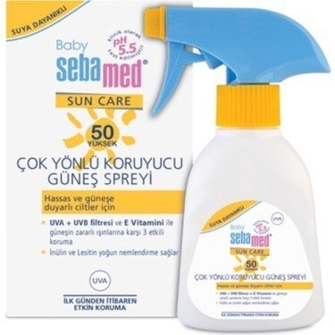 SEBAMED BABY ÇOK YÖNLÜ KORUYUCU GÜNEŞ SPREYİ SPF50 200 ML