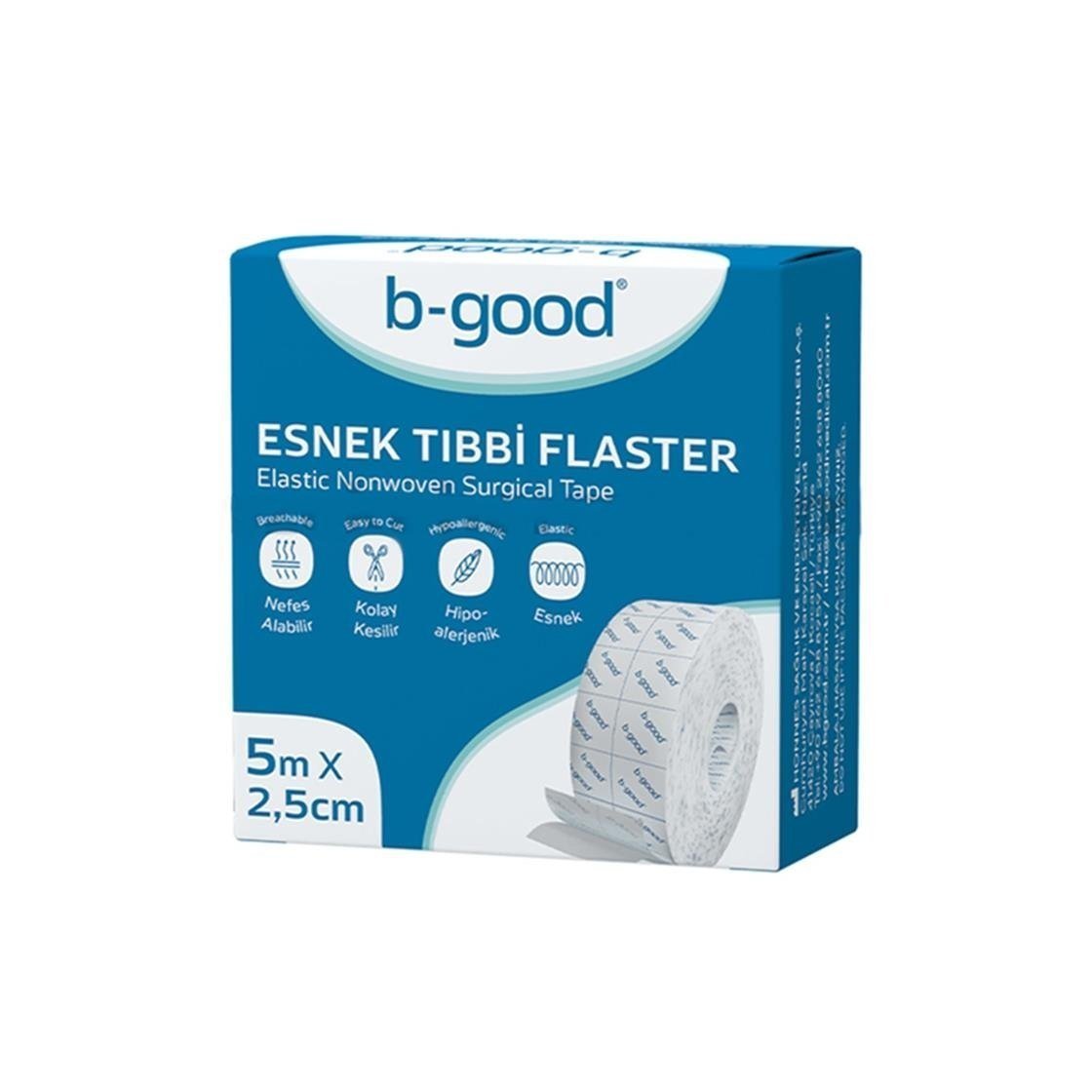 B-GOOD FİX ESNEK NW FLASTER 5 M X 2,5 CM