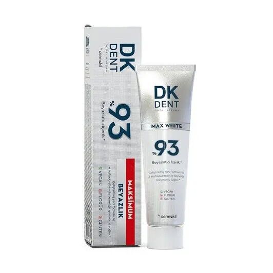 DK DENT MAKSİMUM HASSAS BEYAZLIK DİŞ MACUNU 75 ML