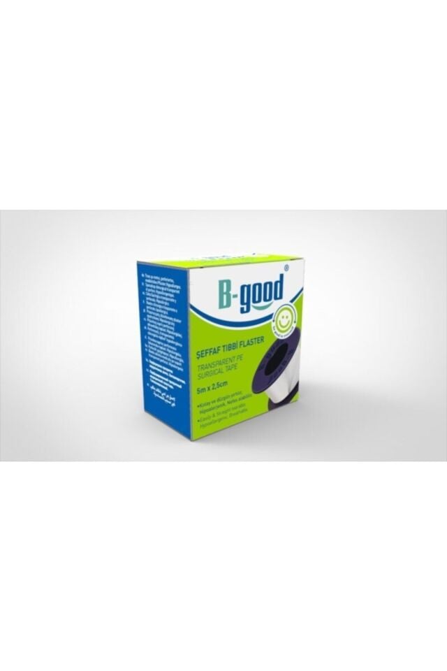 B-GOOD ŞEFFAF FLASTER 5 M X 2.5 CM