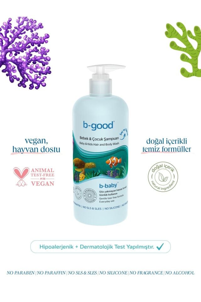 B-GOOD CARE BEBEK & ÇOCUK ŞAMPUAN 500 ML