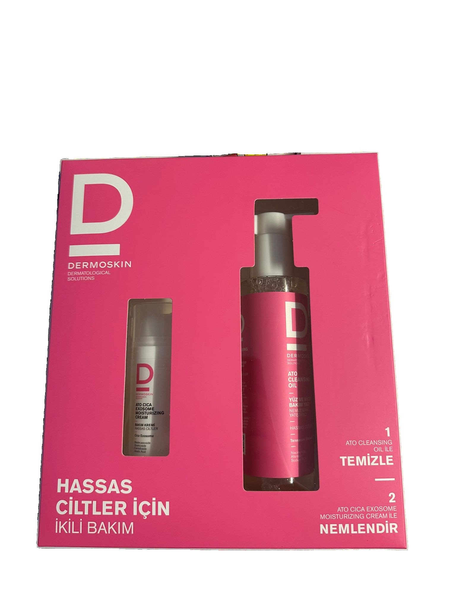 DERMOSKIN ATO CICA HASSAS CİLT KOFRE BAKIM KREMİ 33ML+CLEANSING OIL 200ML