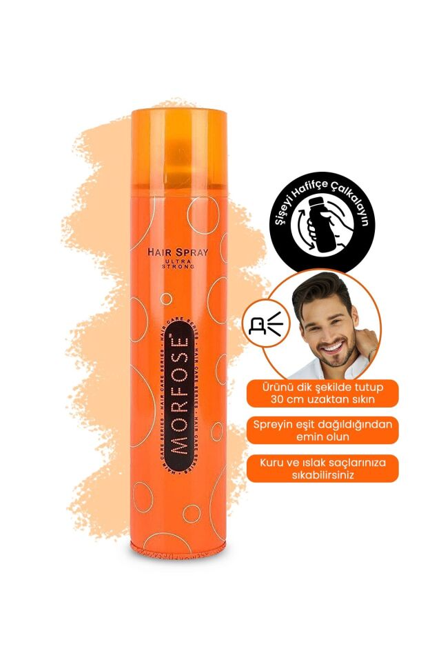 MORFOSE ULTRA STRONG SAÇ SPREYİ 250 ML