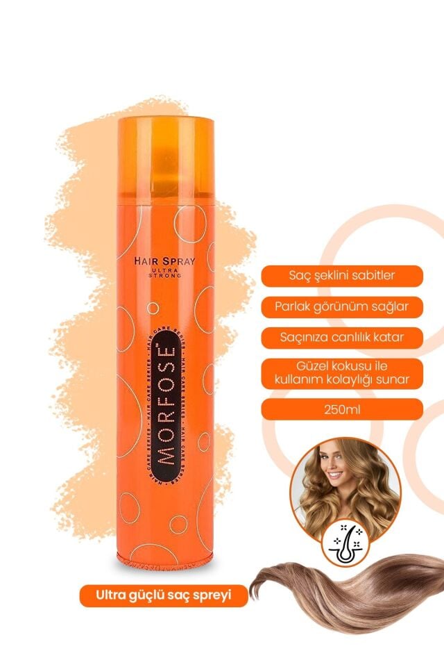 MORFOSE ULTRA STRONG SAÇ SPREYİ 250 ML