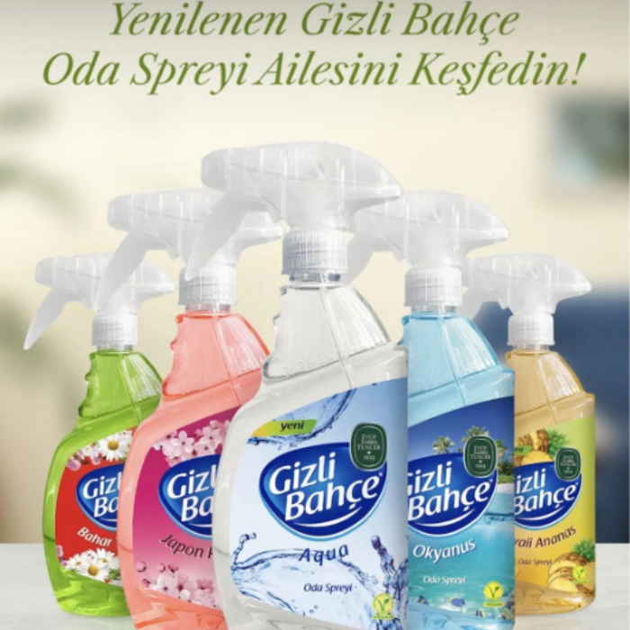 EYÜP SABRİ TUNCER GİZLİ BAHÇE ODA SPREY SERİSİ