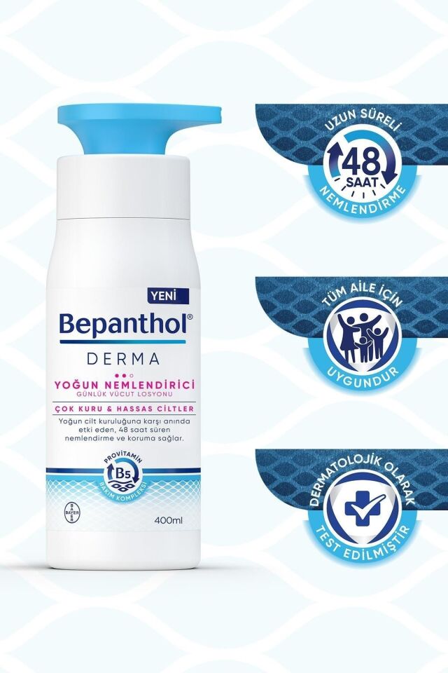 BEPANTHOL DERMA YOĞUN NEMLENDİRİCİ 400 ML