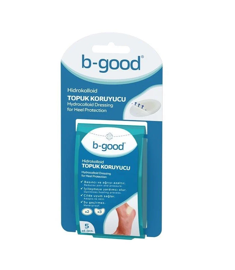 B-GOOD HİDROKOLOİD TOPUK BANDI 5'Lİ
