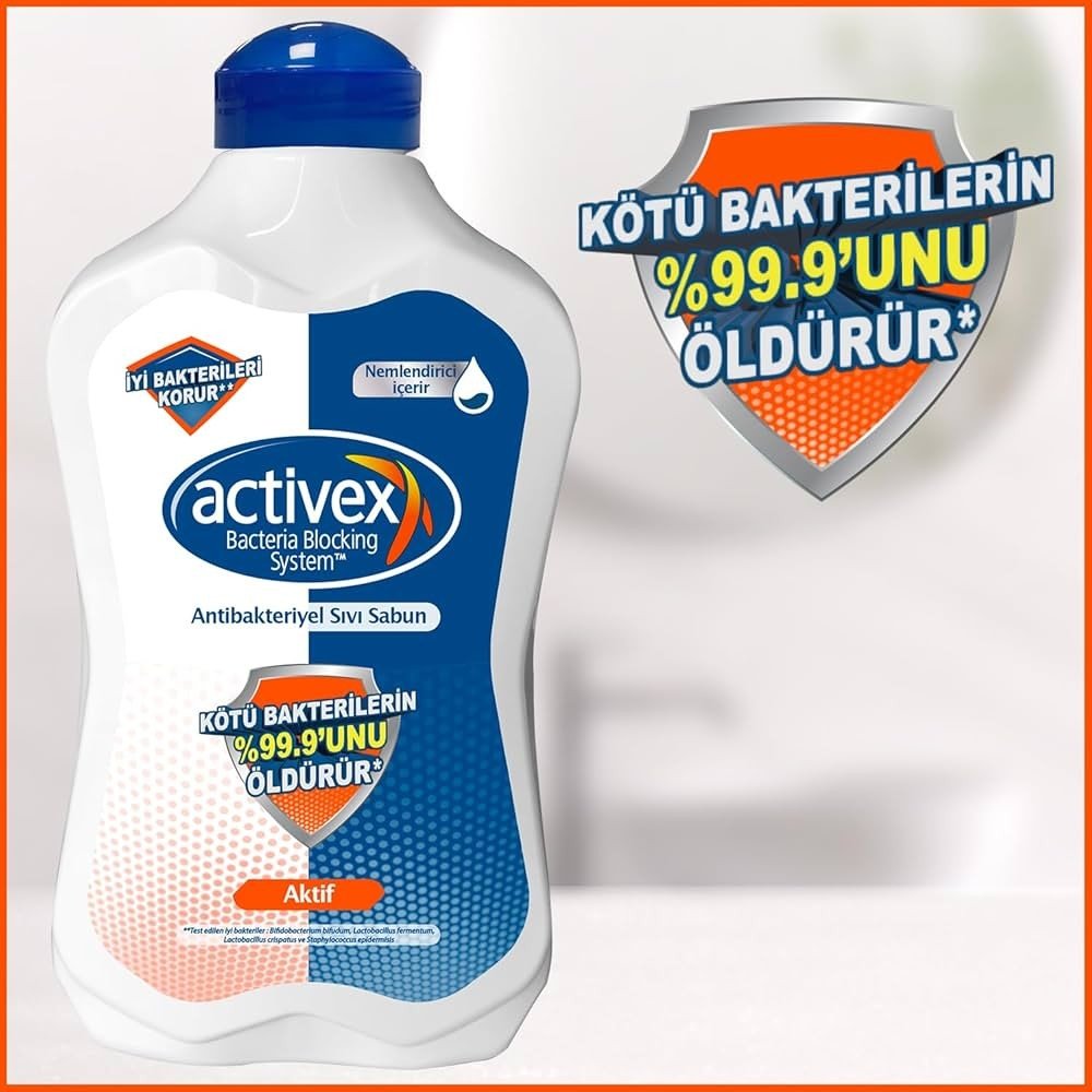ACTİVEX SIVI SABUN AKTİF 1500 ML