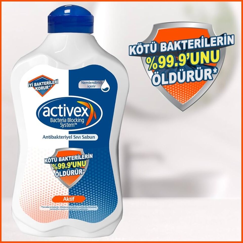 ACTİVEX SIVI SABUN AKTİF 1500 ML