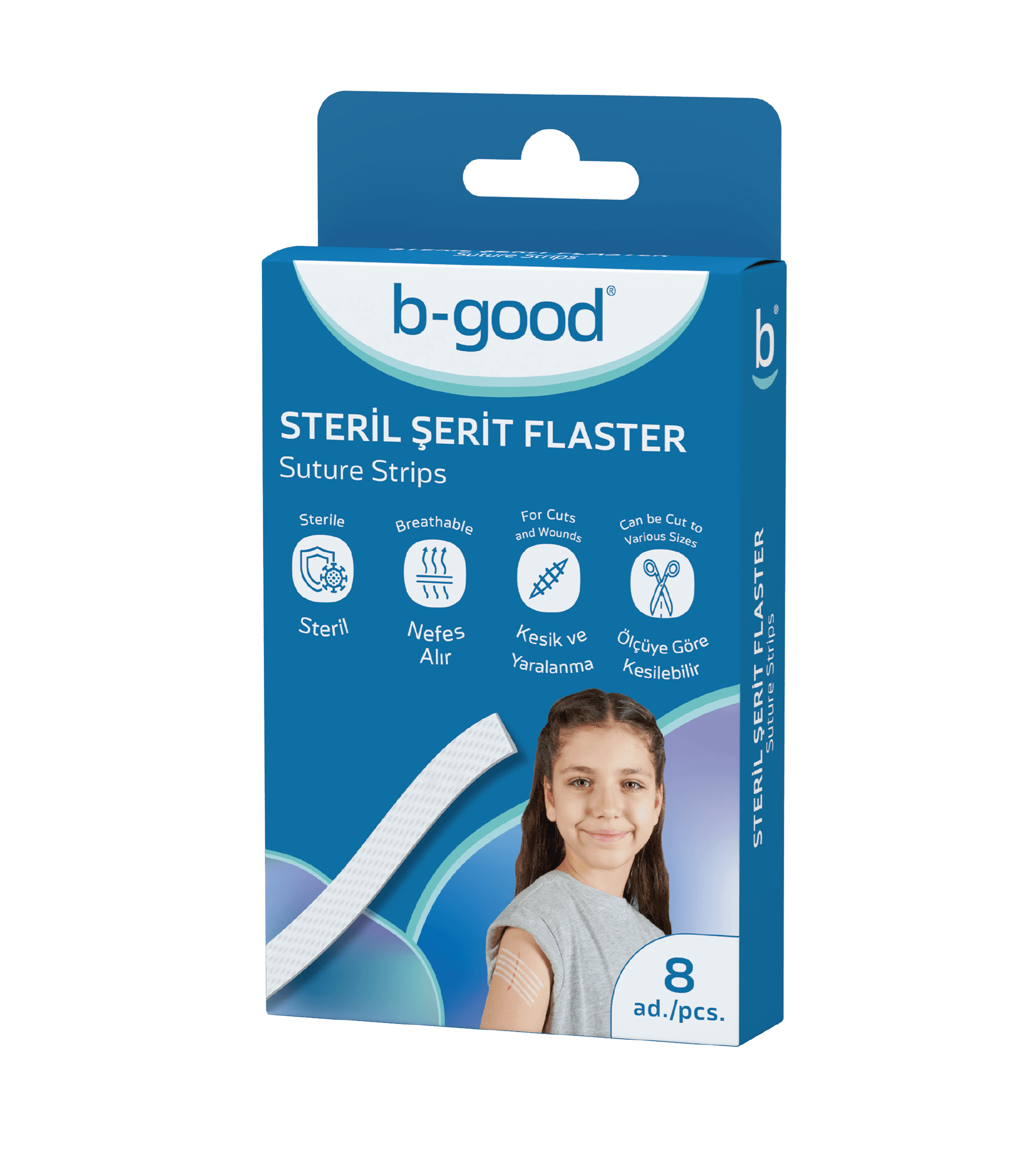B-GOOD STERİL ŞERİT FLASTER 8'Lİ