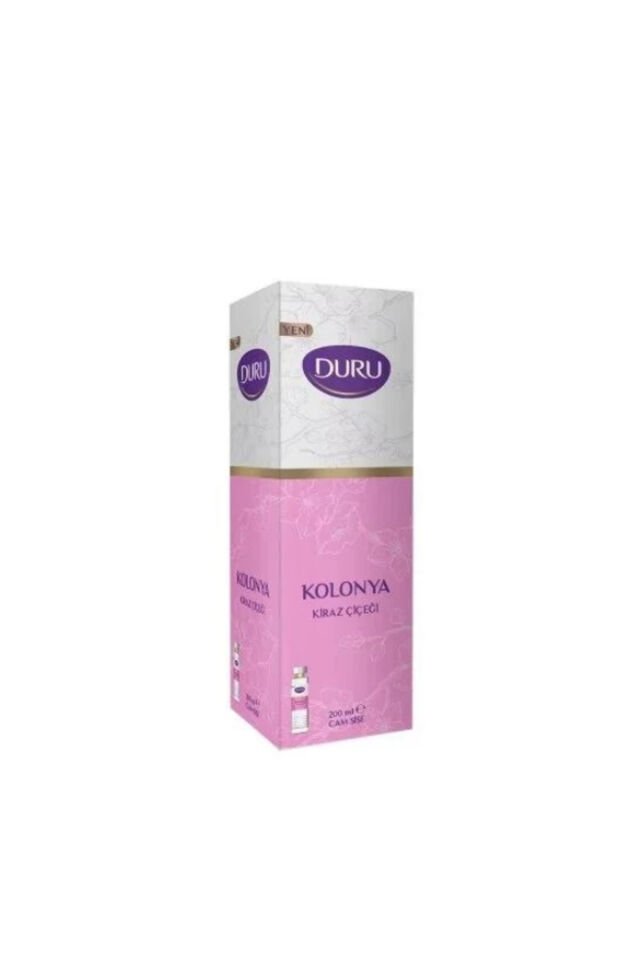 DURU KİRAZ ÇİÇEĞİ KOLONYA CAM ŞİŞE 200 ML