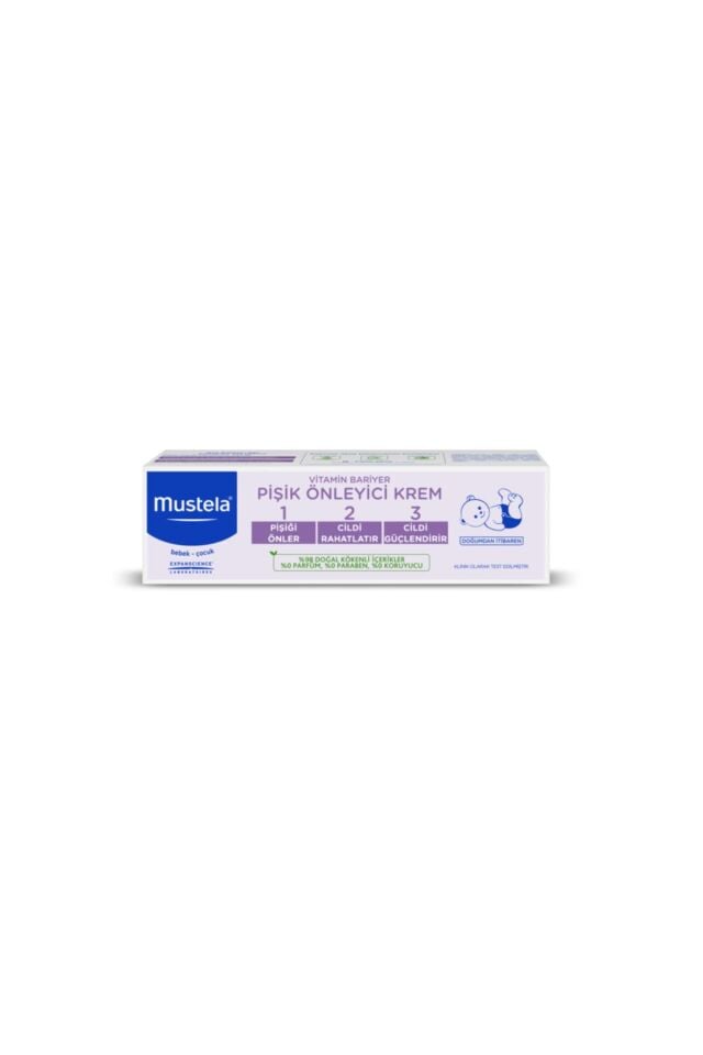 MUSTELA VİTAMİN BARİYER 1-2-3 PİŞİK KREMİ 100 ML