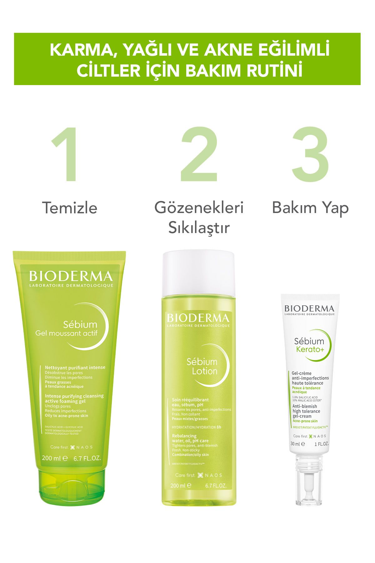 BİODERMA SEBİUM LOTİON 200 ML