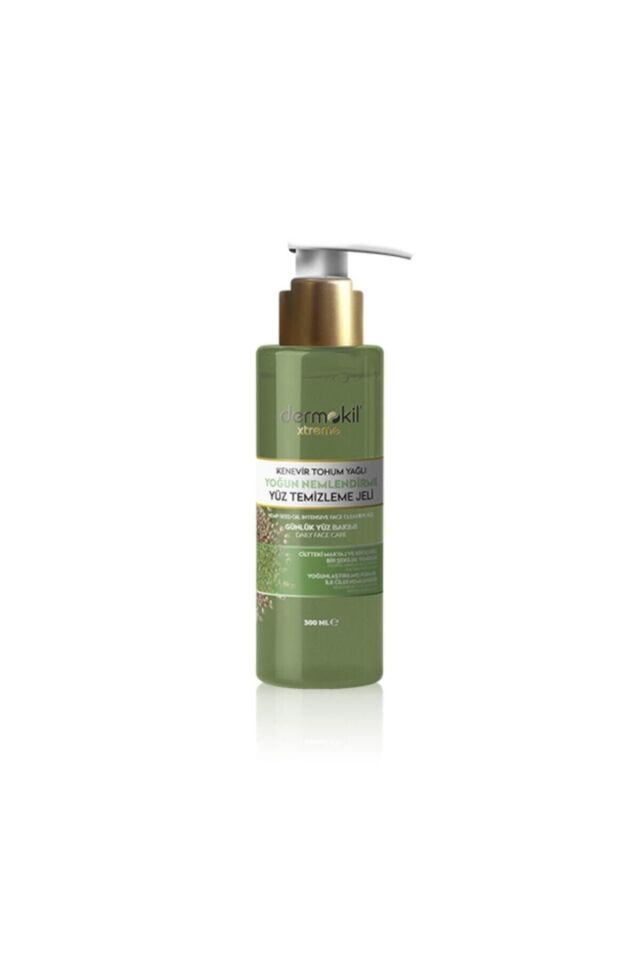 DERMOKIL KENEVİR TOHUMU YAĞI YÜZ TEMİZLEME JELI 300ML