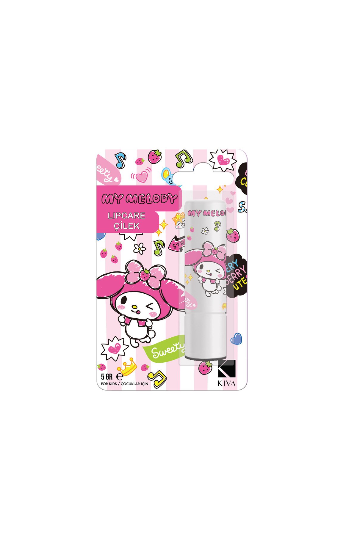 KİVA MY MELODİES LİP CARE ÇİLEK 5 GR