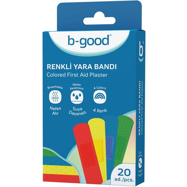 B-GOOD YARA BANDI RENKLİ 20'Lİ