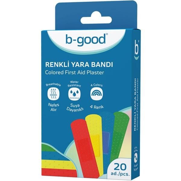 B-GOOD YARA BANDI RENKLİ 20'Lİ