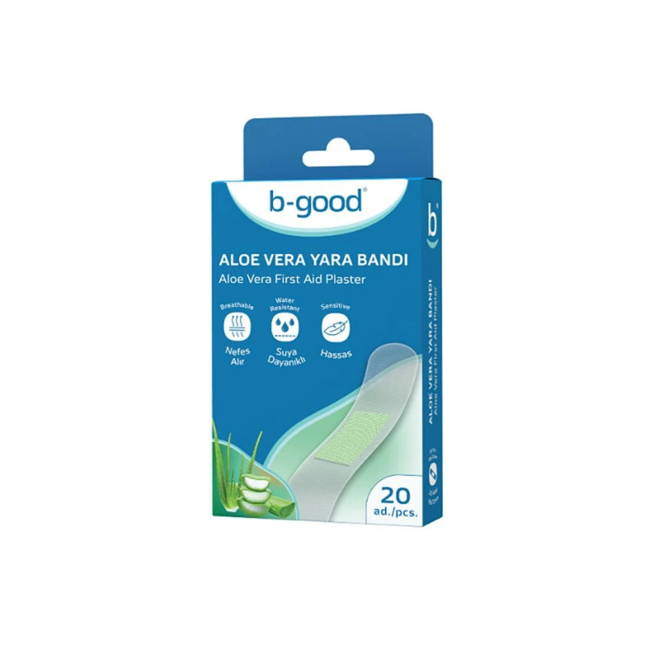 B-GOOD ALOE VERA SUYA DAYANIKLI YARA BANDI 20'Lİ