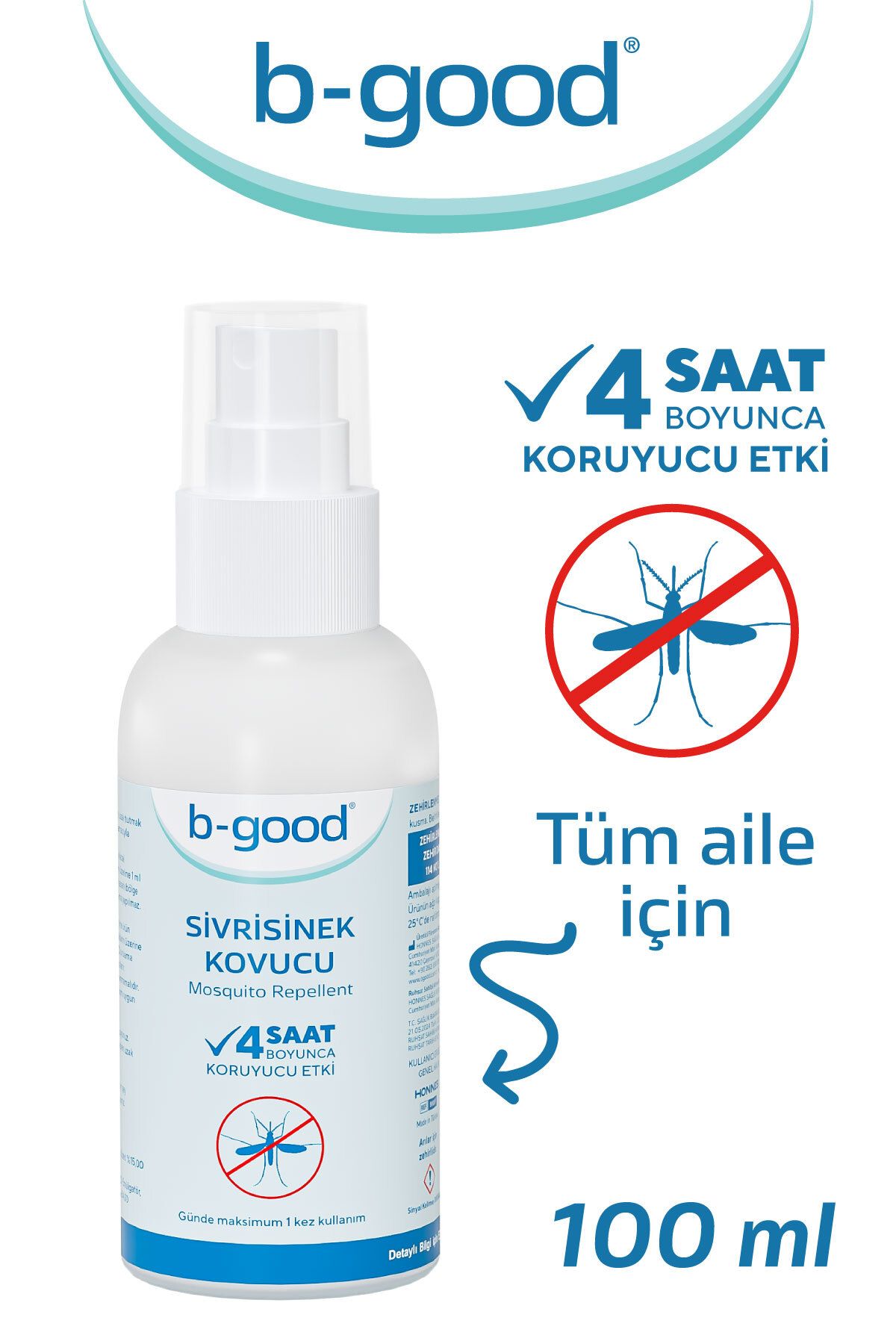 B-GOOD SİVRİSİNEK KOVUCU LOSYON 100 ML