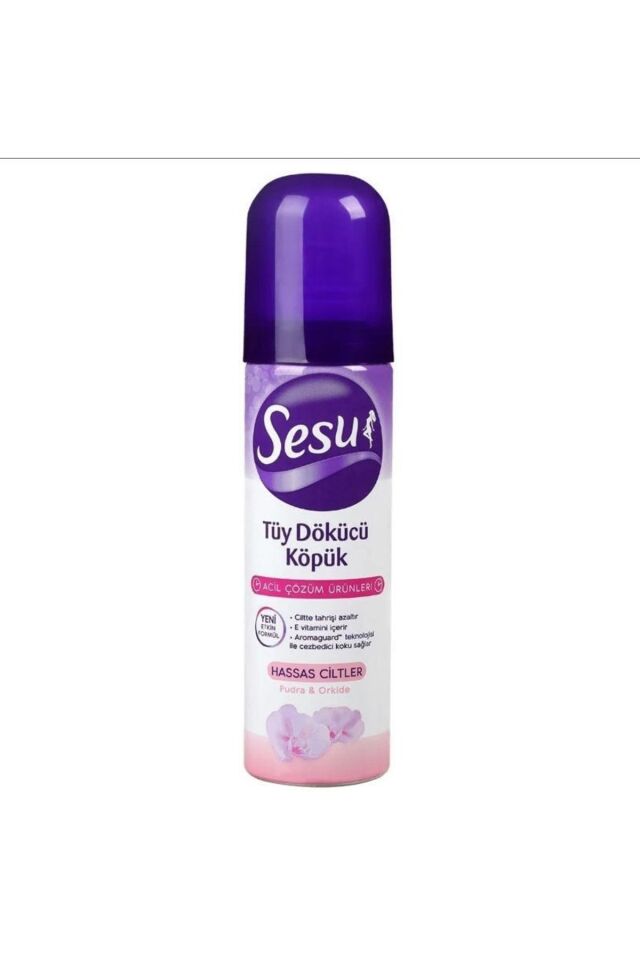 SESU TÜY DÖKÜCÜ KREM SPREY HASSAS CİLTLER 150 ML