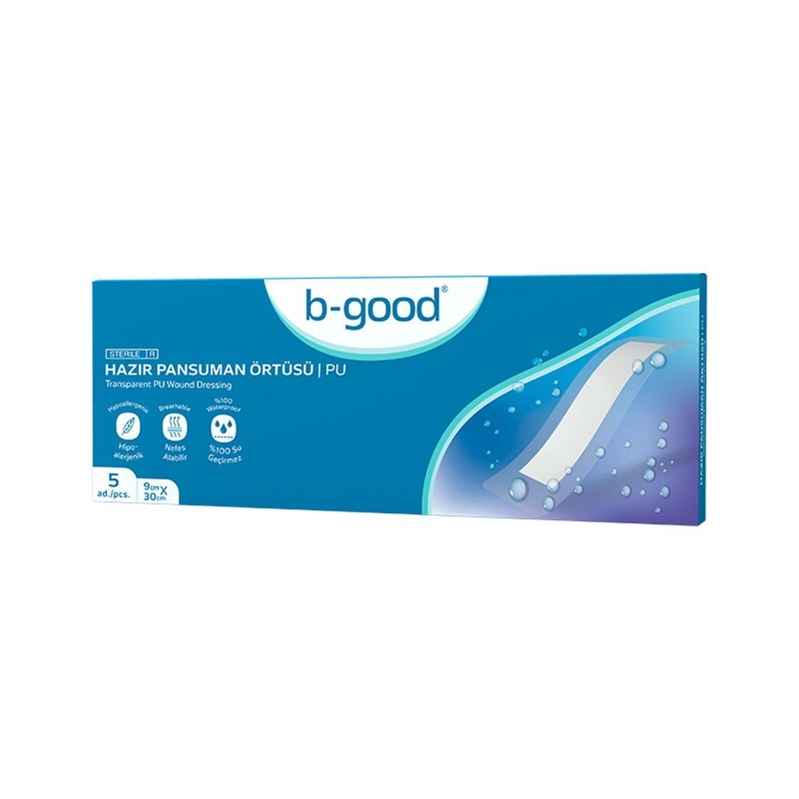 B-GOOD PANSUMAN ÖRTÜSÜ 9X30 CM 5'Lİ