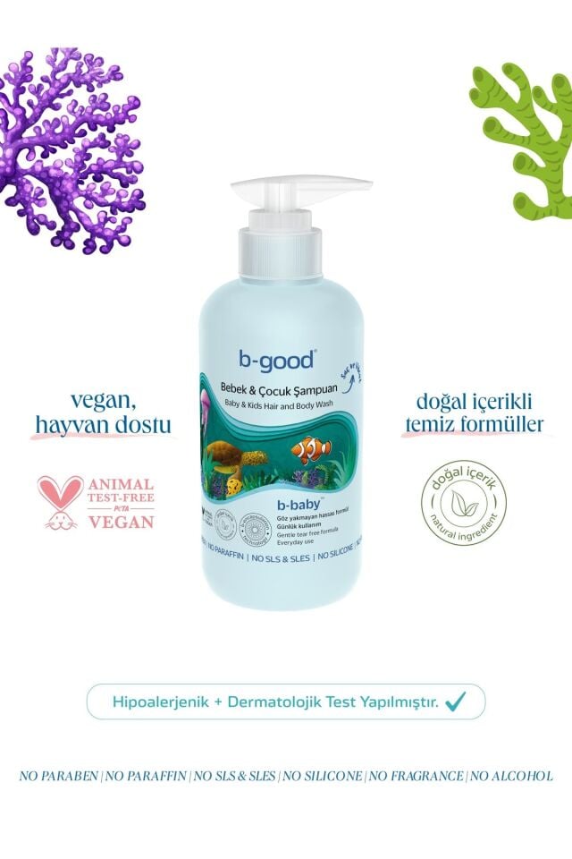 B-GOOD CARE BEBEK & ÇOCUK ŞAMPUAN 200 ML
