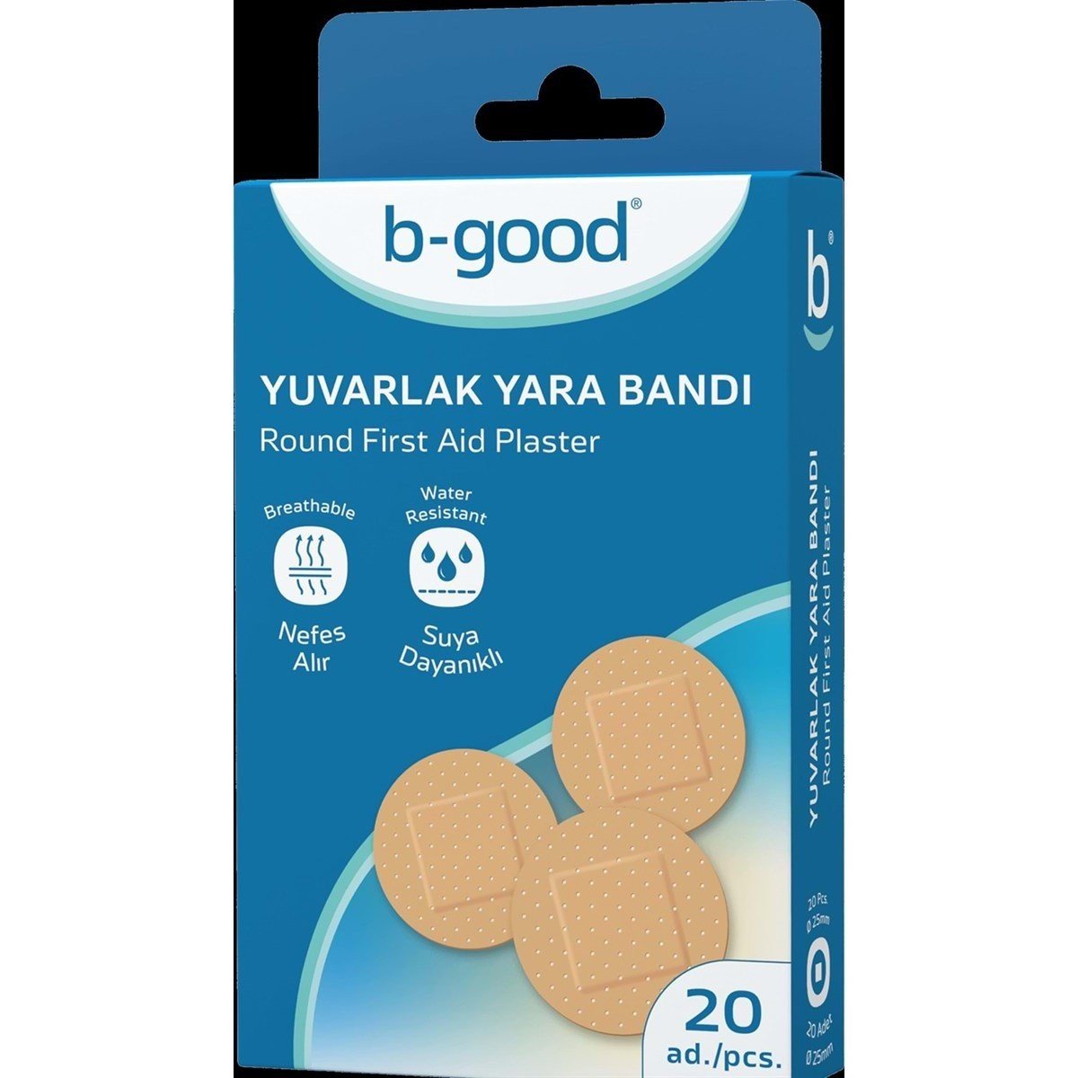 B-GOOD YARA BANDI YUVARLAK 20'Lİ