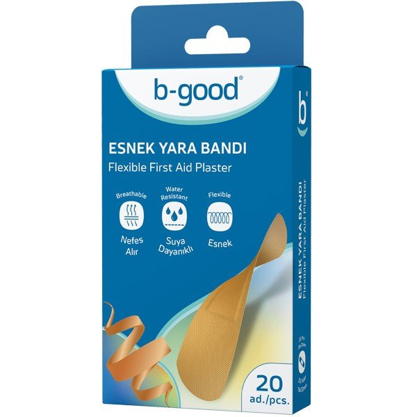 B-GOOD ESNEK YARA BANDI 20'Lİ