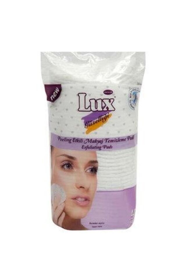 LUX PEELİNG ETKİLİ MAKYAJ TEMİZLEME PAMUĞU 40'LI