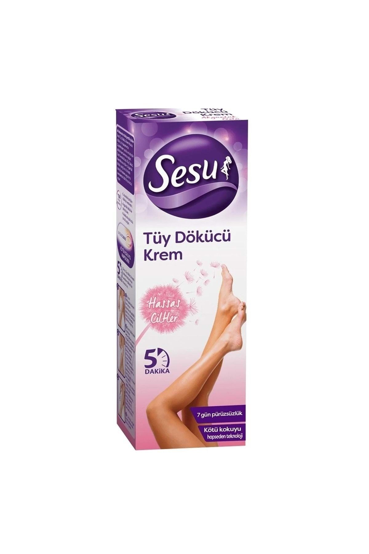 SESU TÜY DÖKÜCÜ KREM HASSAS CİLTLER 40ML