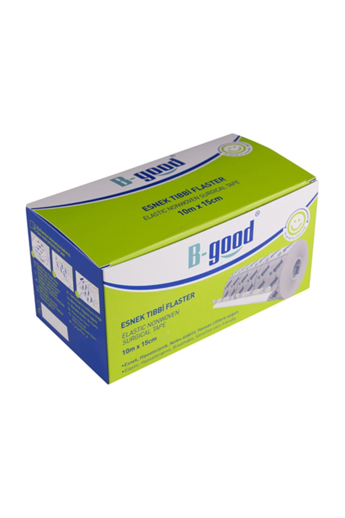 B-GOOD ESNEK TIBBİ FLASTER 10 M X 15 CM