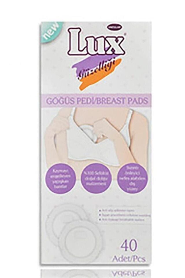 LUX GÖĞÜS PEDİ 40'LI