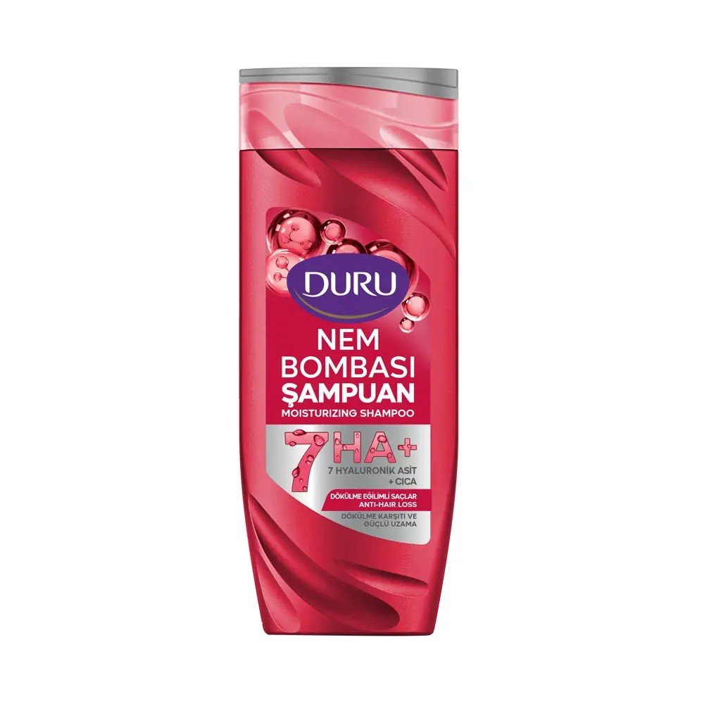 DURU NEM BOMBASI ŞAMPUAN DÖKÜLME KARŞITI VE GÜÇLÜ UZAMA 400 ML