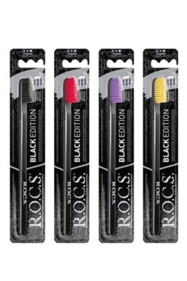 ROCS DİŞ FIRÇASI BLACK EDİTİON