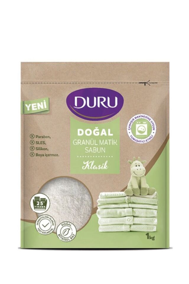 DURU DOĞAL GRANÜL MATİK SABUN KLASİK 1 KG