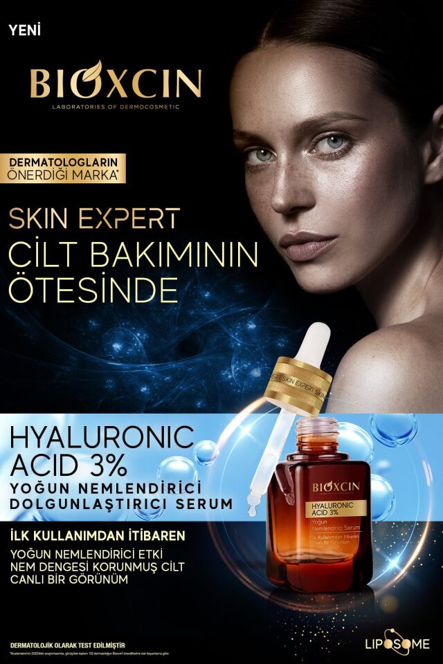 BİOXCİN HYALURONİC ACİD %3 YOĞUN NEMLENDİRİCİ DOLGUNLAŞTIRICI SERUM 30 ML