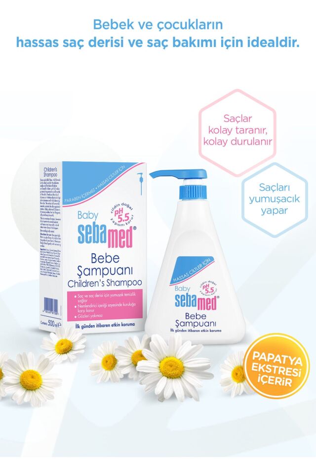 SEBAMED BABY ŞAMPUAN 500 ML