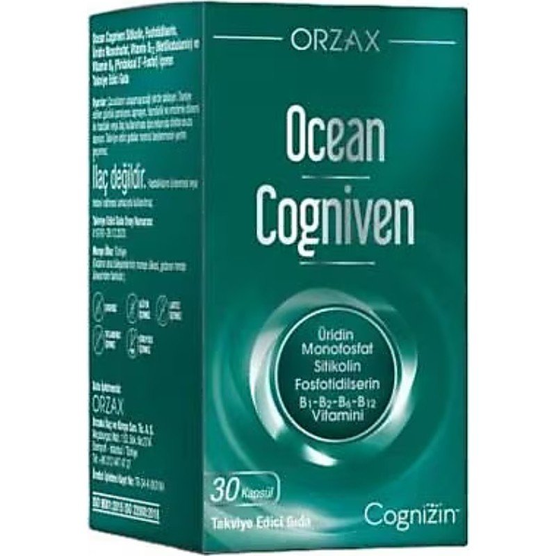 OCEAN COGNİVEN 30 KAPSÜL - %33 DAHA FAZLA ETİKETLİ