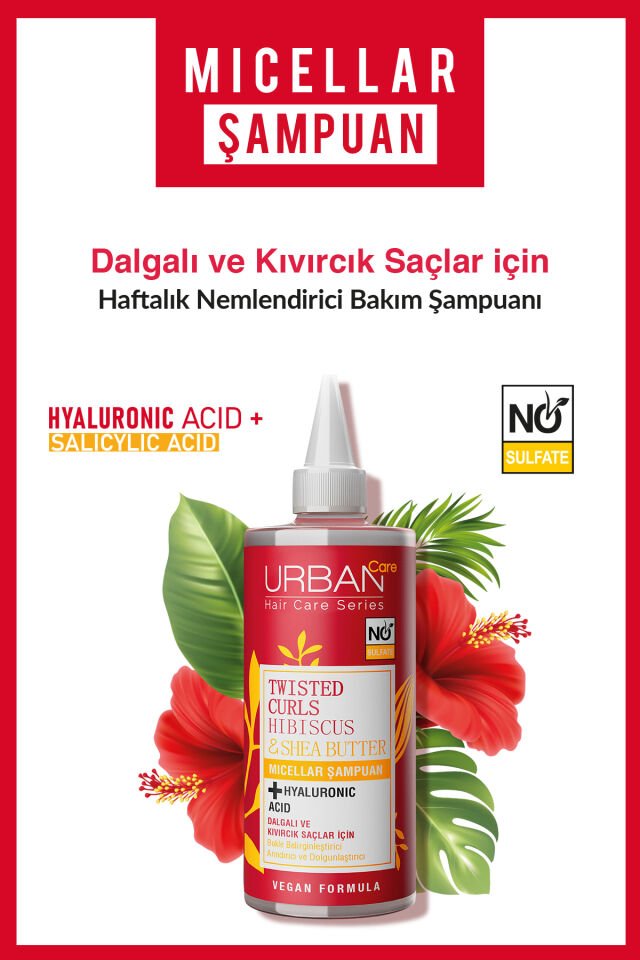 URBAN TWISTED CURLS SAÇ ŞAMPUAN 340ML