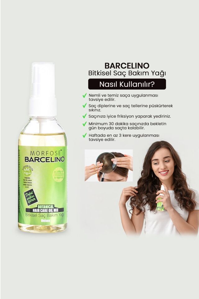 MORFOSE BARCELINO SAÇ YAĞI 150 ML