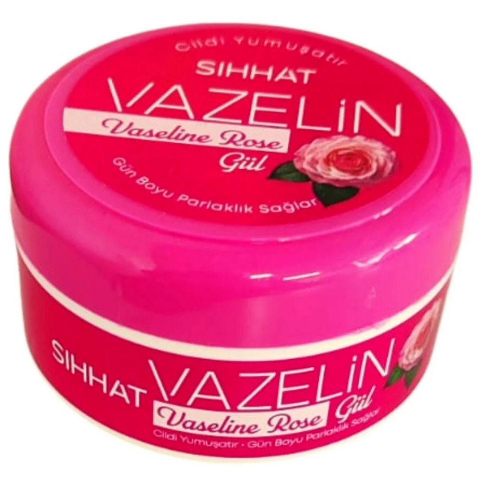 SIHHAT BEYAZ VAZELİN GÜL KOKULU 100 ML