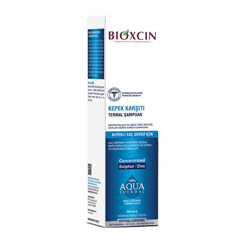 BIOXCIN ŞAMPUANI AQUATHERMAL KEPEK KARŞITI 300 ML