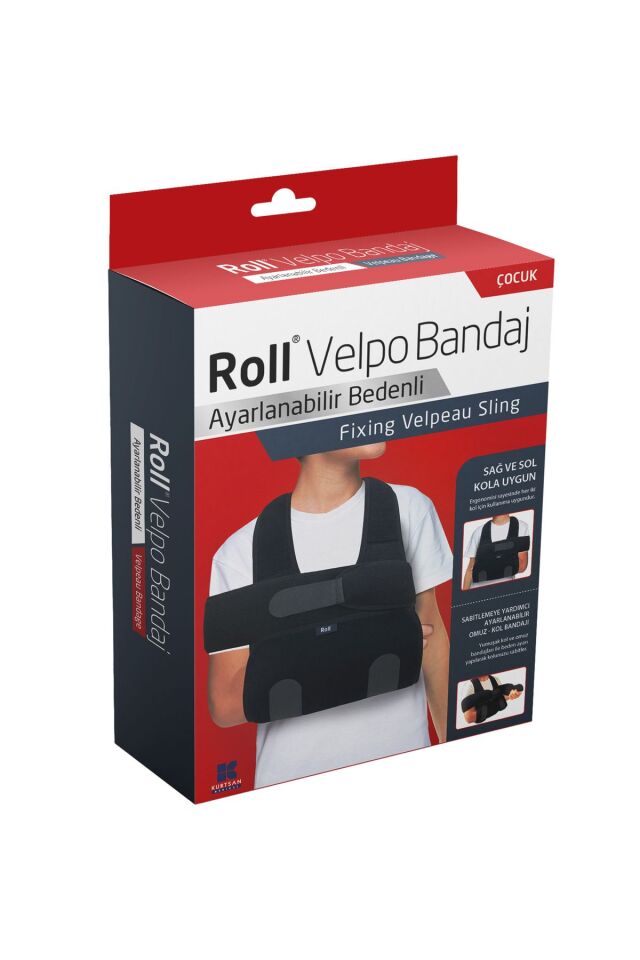 ROLL VELPO AYARLANABİLİR BEDENLİ BANDAJ ÇOCUK
